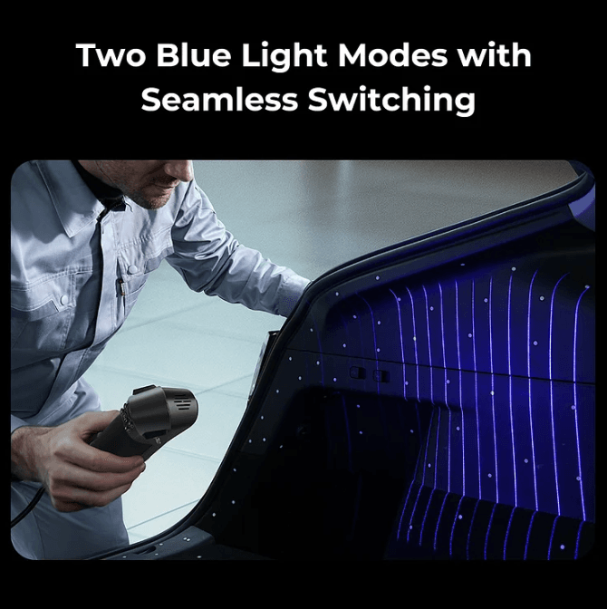 Creality Raptor Pro 3D scanner with dual blue light modes for seamless switching in South Africa