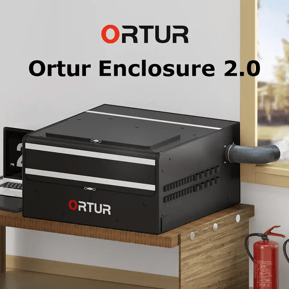 Ortur Enclosure 2.0 laser engraver safety case available in South Africa – Create It 3D