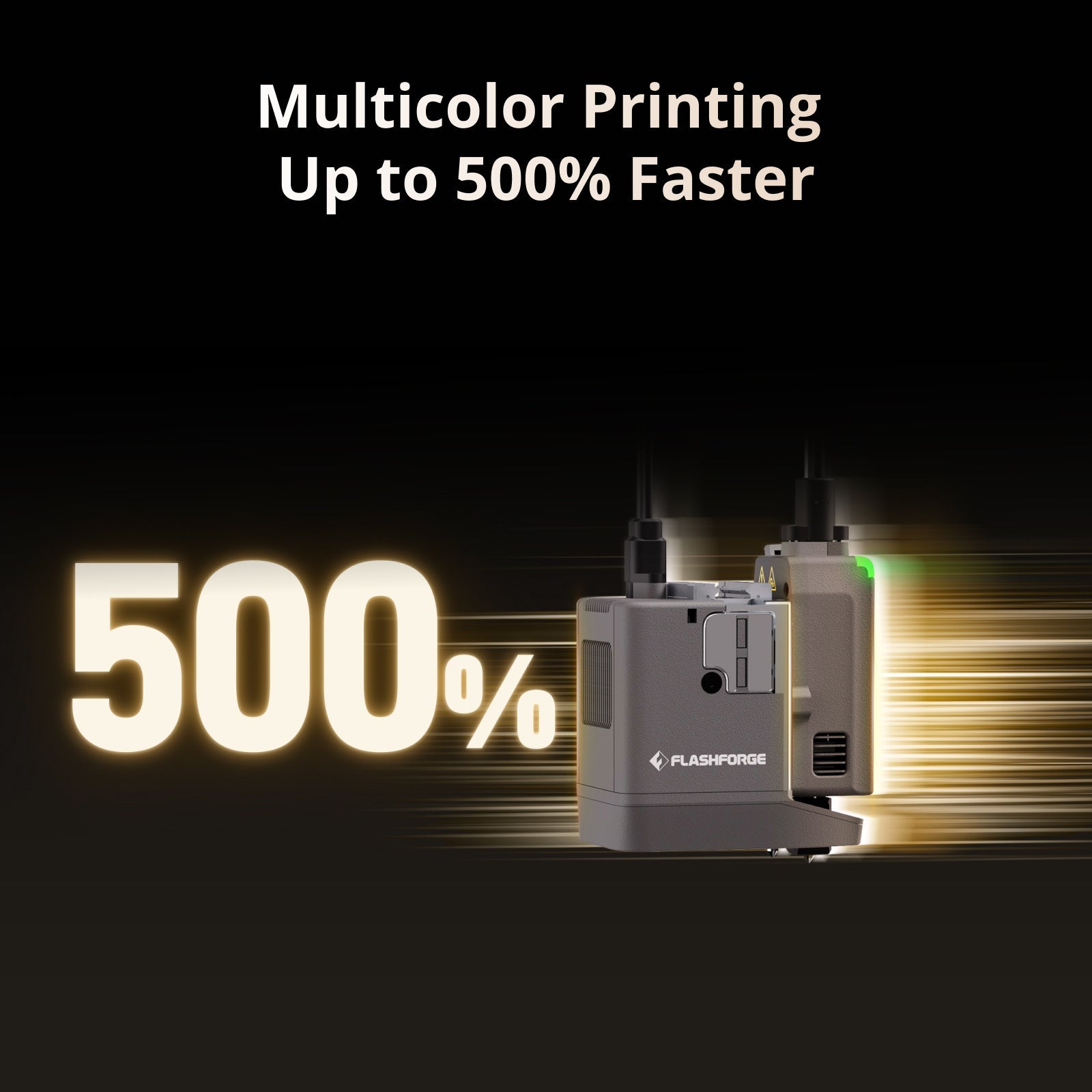 FlashForge Creator 5 Pro Four-Toolhead Multi-Colour 3D Printer