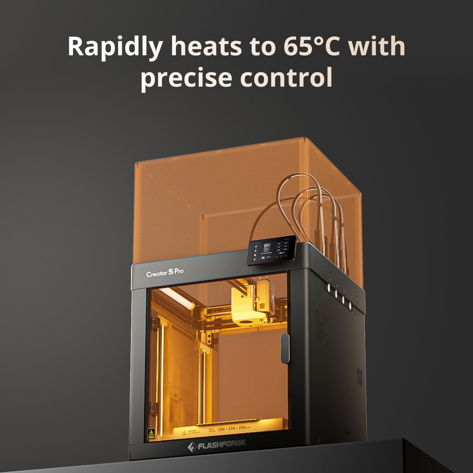 FlashForge Creator 5 Pro Four-Toolhead Multi-Colour 3D Printer