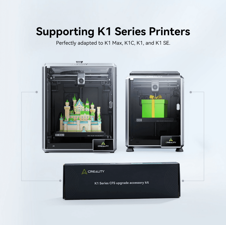 Creality K1 Series CFS upgrade kit supporting K1 Max, K1C, K1, and K1 SE printers – Create It 3D South Africa