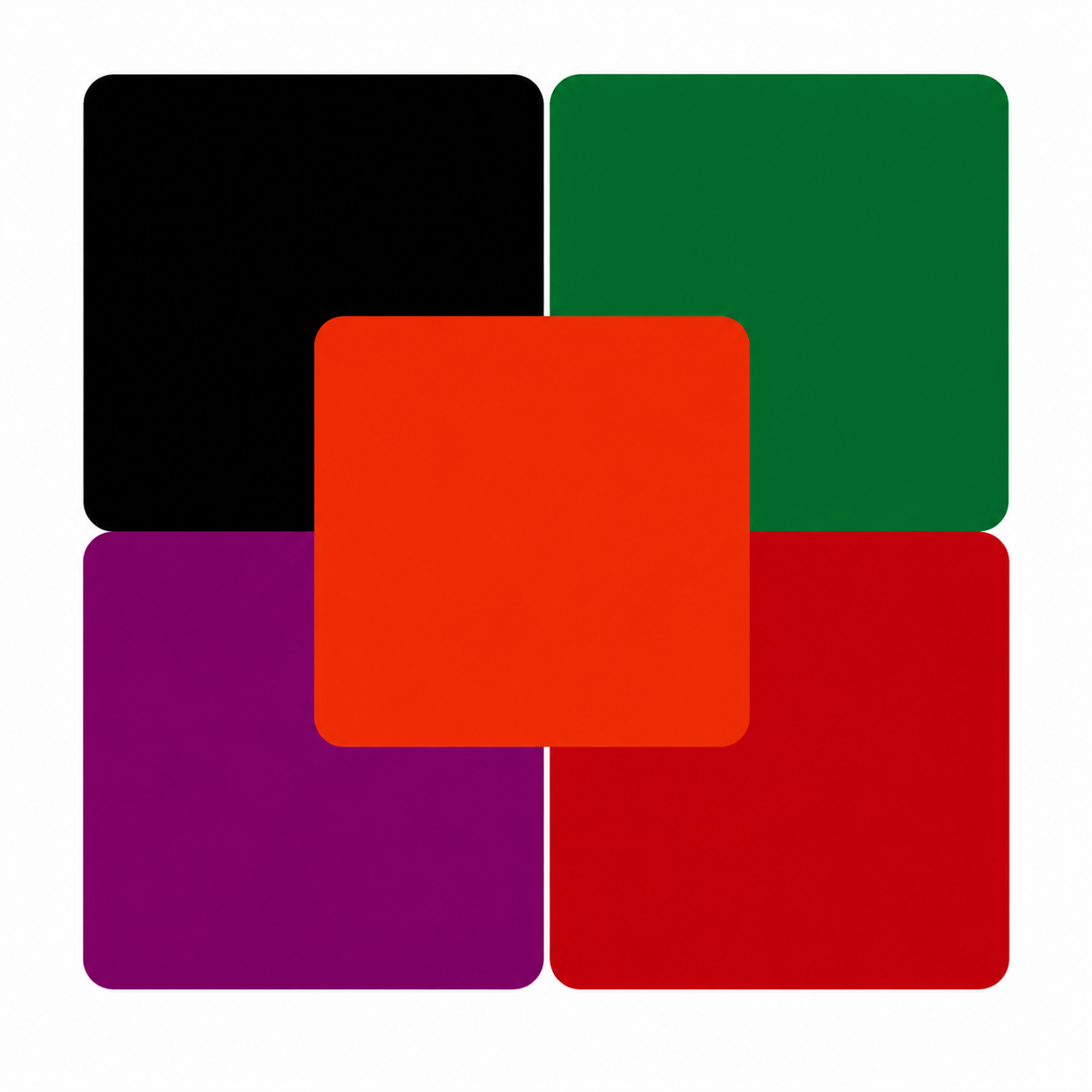 Creality Intelligent Recognition Opaque Glossy Acrylic Sheets – 200 × 200 × 3mm, 5 Colours, Pack of 10