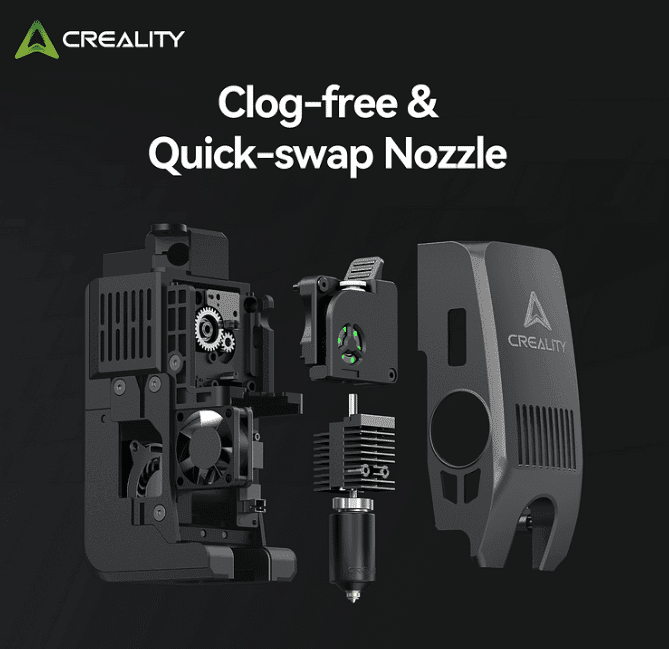 Clog free and Quick swap Nozzle