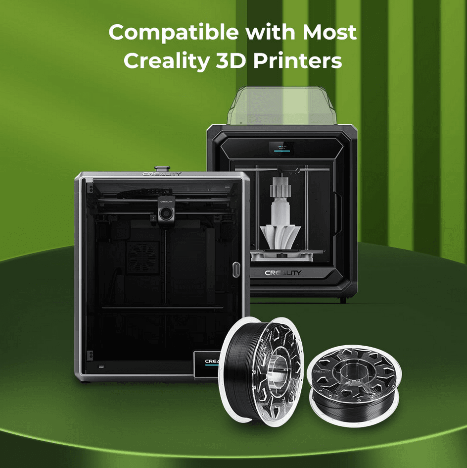 Creality ASA filament spools with compatible Creality 3D printers – available in South Africa at Create It 3D