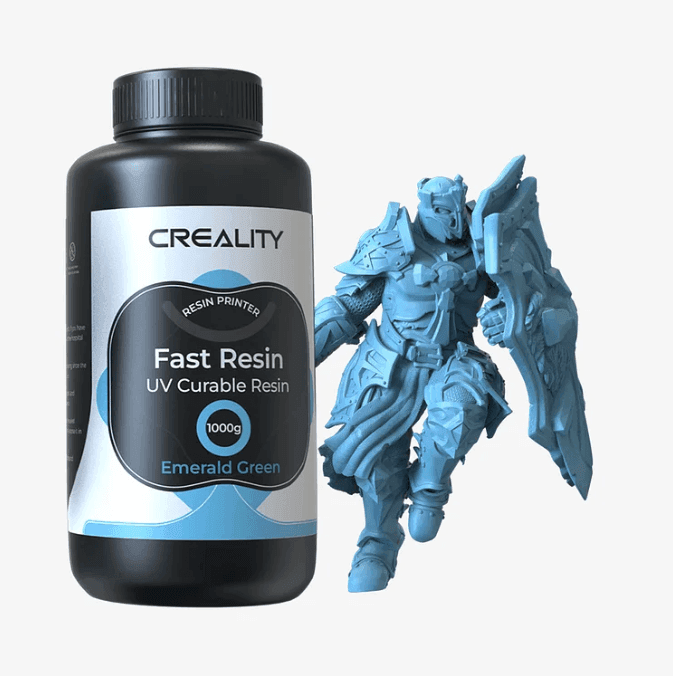 Creality 8K High Precision UV Curable Resin 1kg Blue color