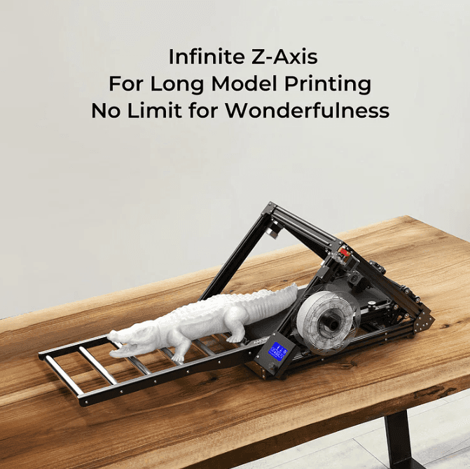 Infinte Z axis for long model
