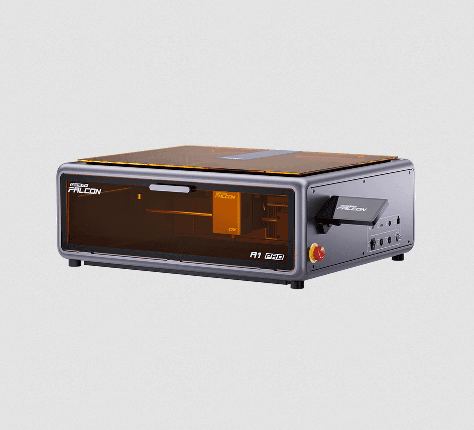 Creality Falcon A1 Pro enclosed laser engraver and cutter available in South Africa at Create It 3D