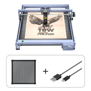 Creality Falcon 10W Pro laser engraver kit with honeycomb plate and USB cable – South Africa