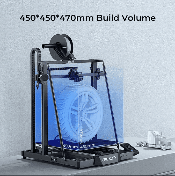 Large industrial 3D printer, the Creality CR-M4 Industrial XL