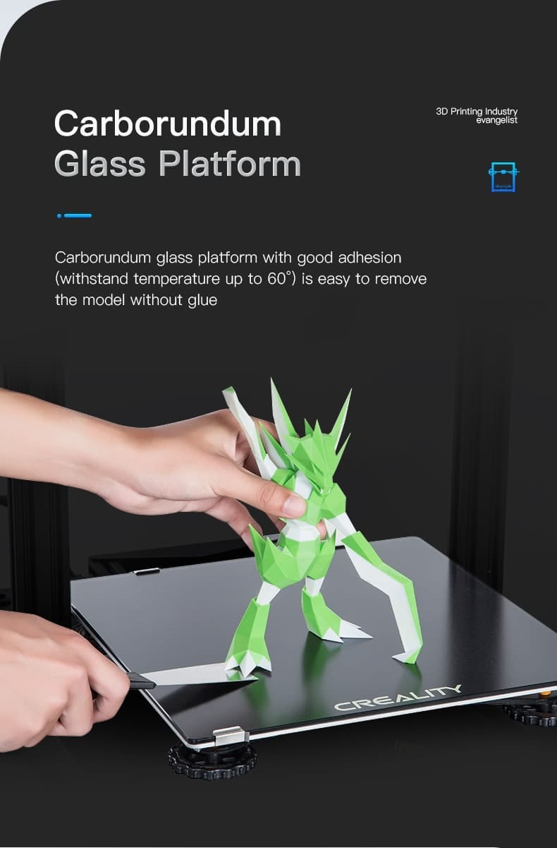 Glass platform model