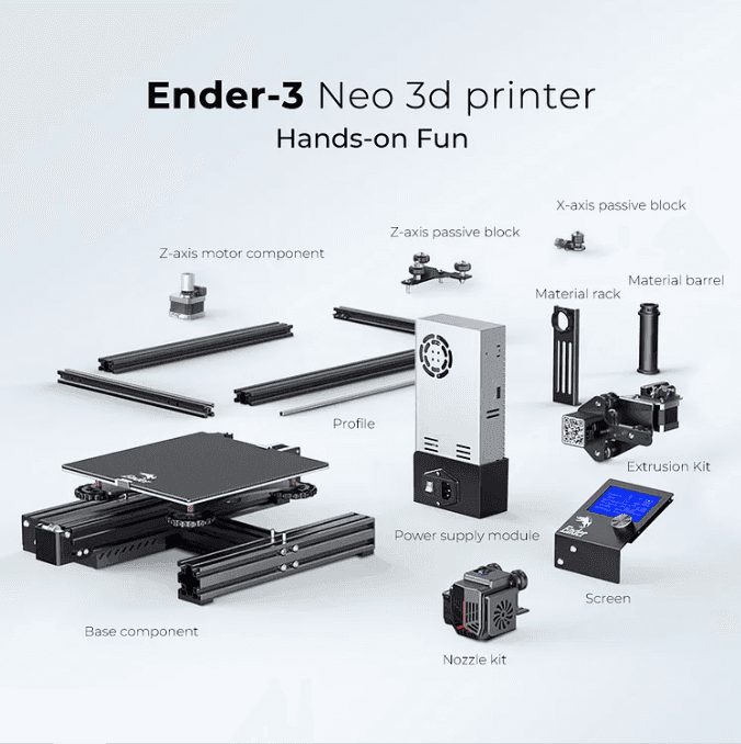 Affordable Creality Ender-3 Neo 3D Printer