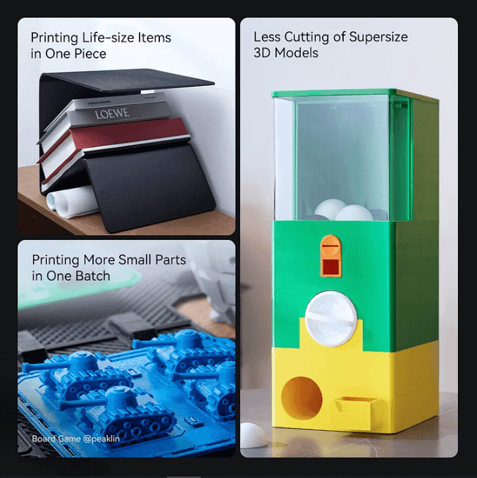 Example models for ender3 plus