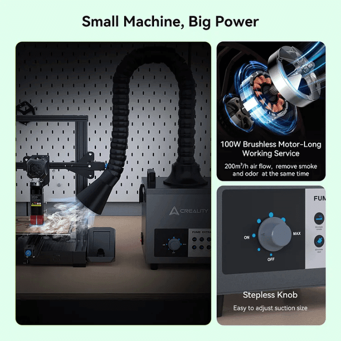 Small machine, Big power
