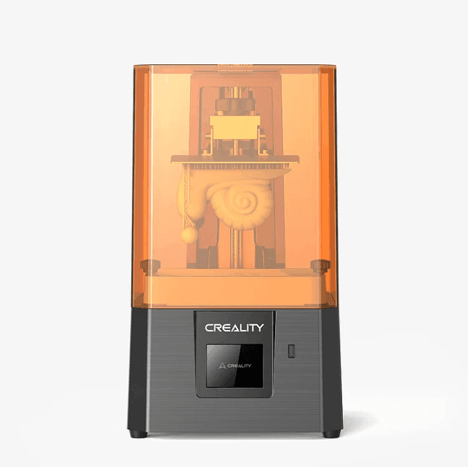 Front view of the 3D printer