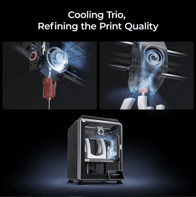 Features of a K1C 3D Printer