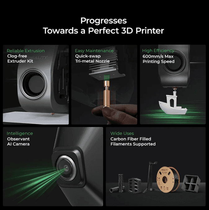 Loading filament into the K1 C