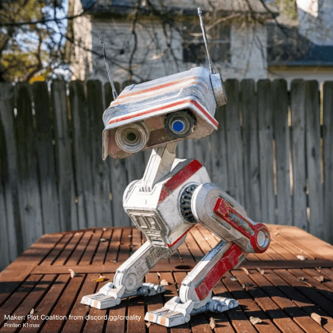 K1 Max model example