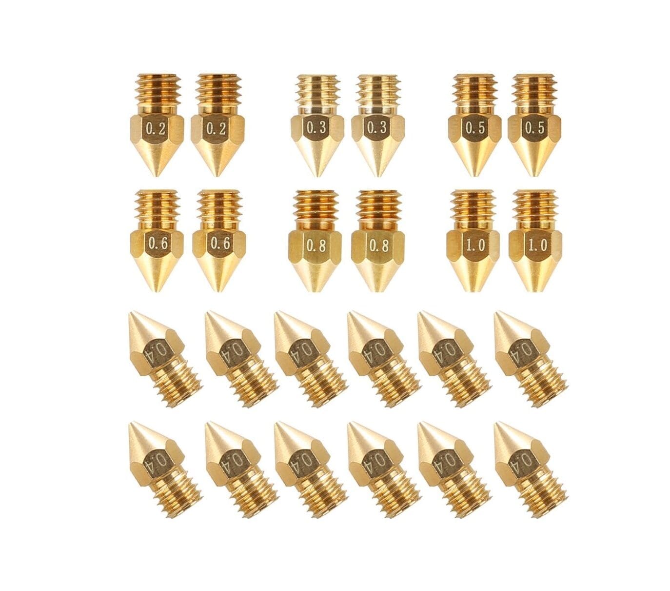 Creality MK8 Nozzle 24-piece Package