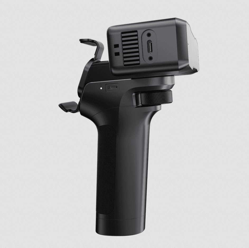 Creality 3D scanner side view with USB-C port, available from Create It 3D South Africa