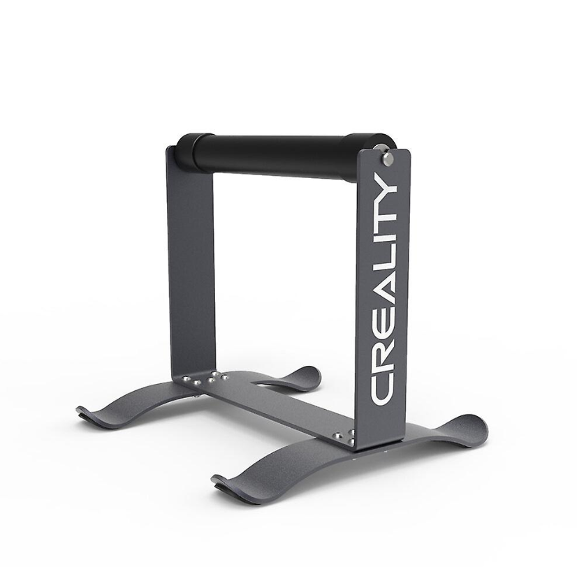 Creality Multiple Filament Roll Stand featuring a durable high-stability metal frame and smooth roller design for supporting large filament spools, ensuring consistent filament feeding for compatible 3D printers.