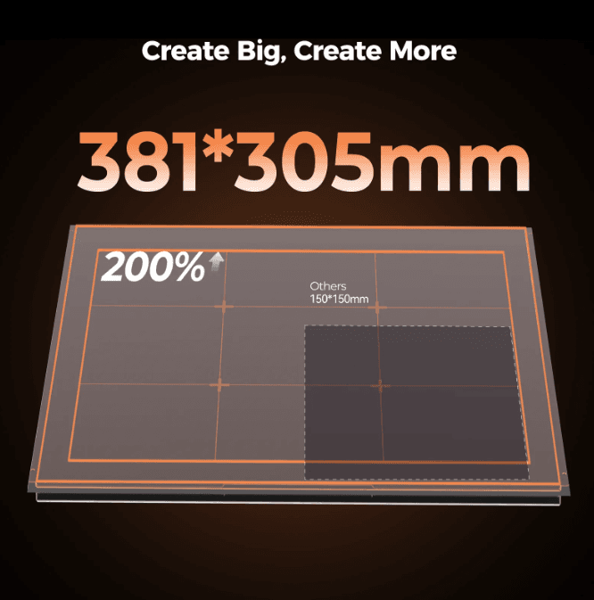 Large 381x305mm engraving area on Creality Falcon laser engraver South Africa – Create It 3D