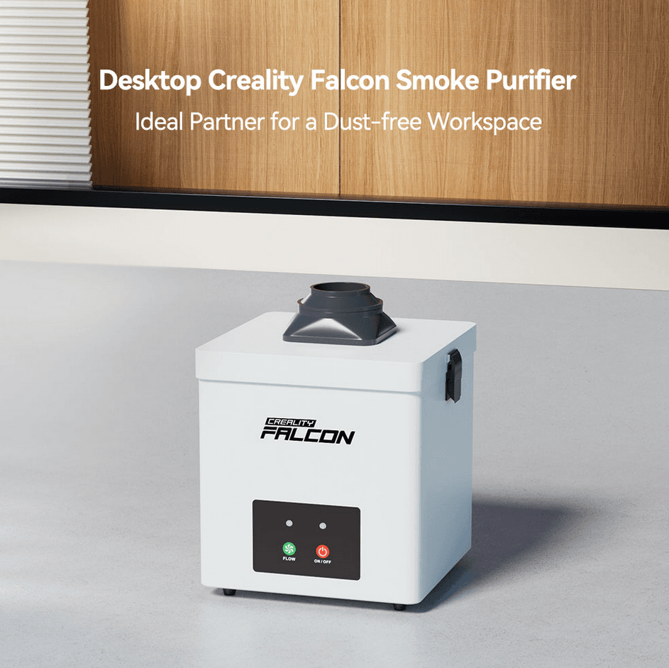Creality Falcon desktop smoke purifier for laser engraving and 3D printing in South Africa