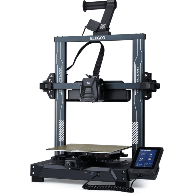 Elegoo Neptune 4 Pro 3D printer with touchscreen available in South Africa from Create It 3D