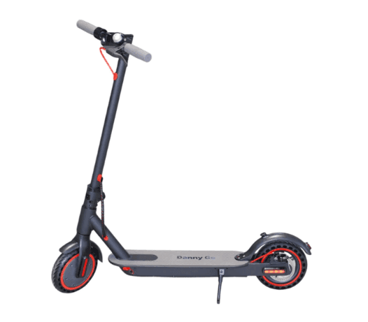 Electric scooter with red accents designed for urban commuting – Create It 3D South Africa