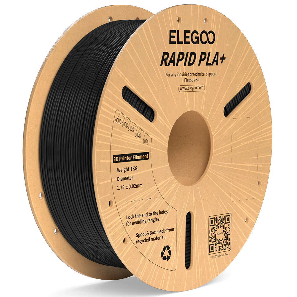 ELEGOO Rapid PLA+ 1.75mm 1kg Filament – Paper Spool