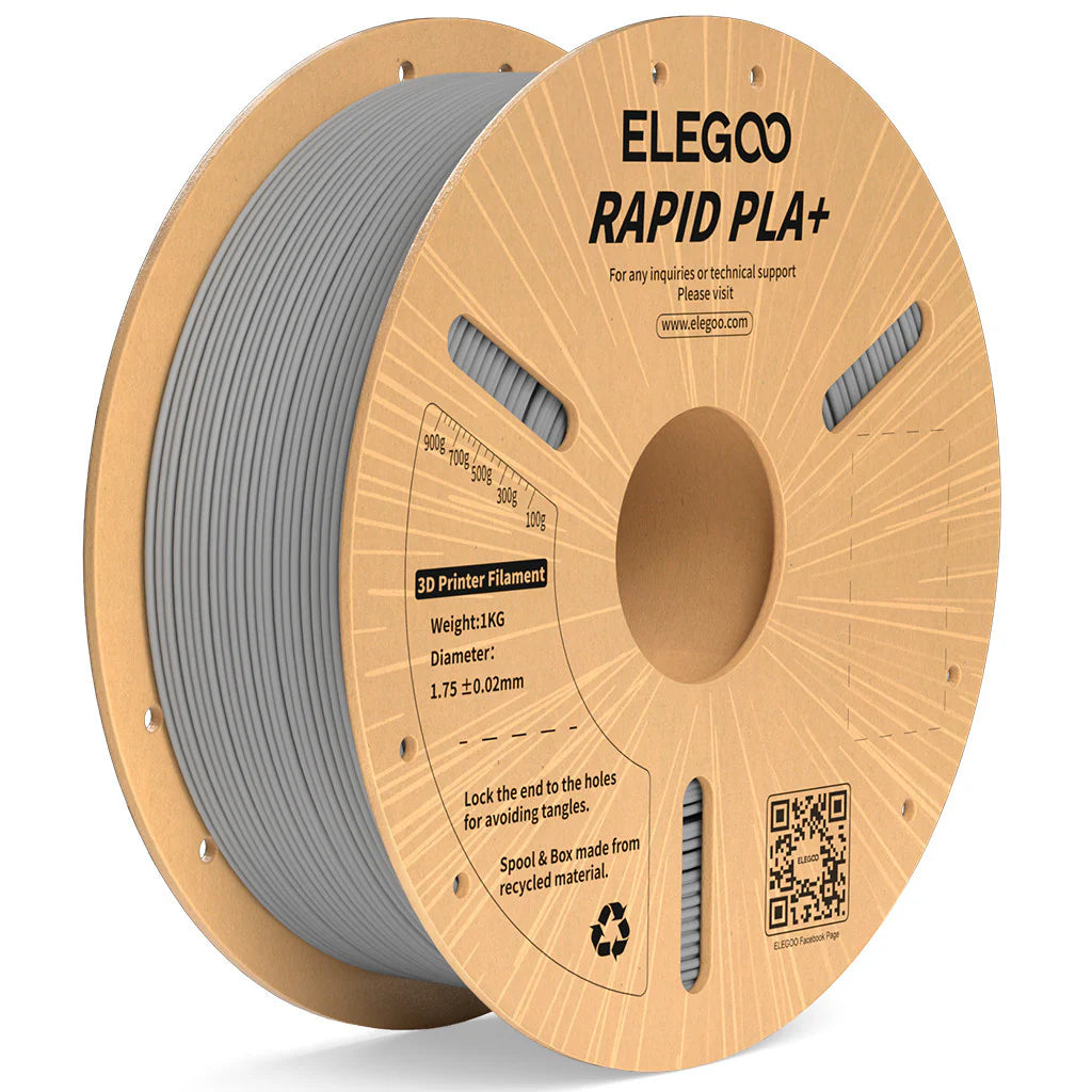 ELEGOO Rapid PLA+ 1.75mm 1kg Filament – Paper Spool