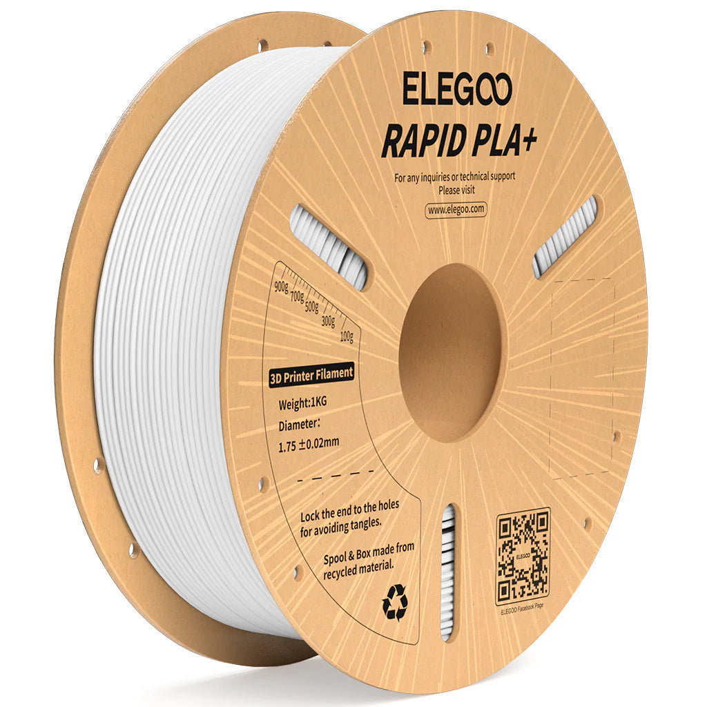 ELEGOO Rapid PLA+ 1.75mm 1kg Filament – Paper Spool