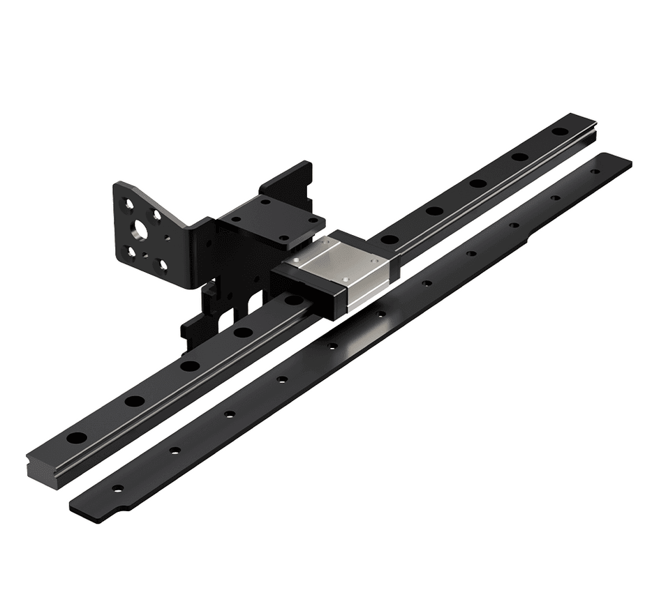 Precision linear rail assembly for 3D printers and CNC machines by Create It 3D South Africa