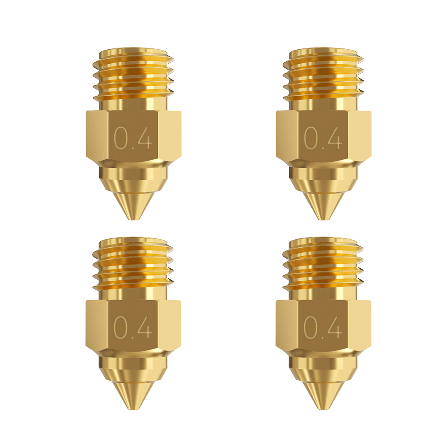 0.4mm brass 3D printer nozzles set for Creality printers available in South Africa – Create It 3D