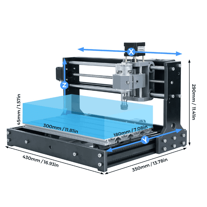 TwoTrees TTC3018S CNC Router – Create it 3D TwoTrees TTC3018S CNC Router – Create it 3D