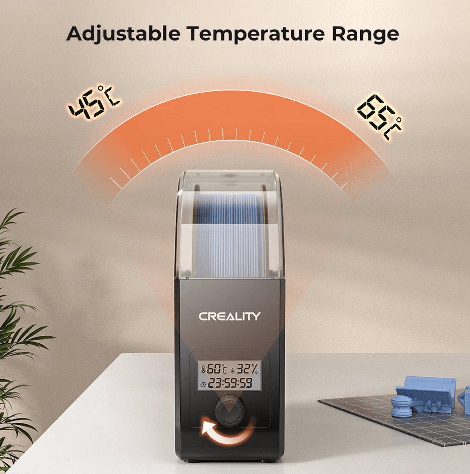 Creality 3D filament dryer adjustable temperature 45–65°C South Africa