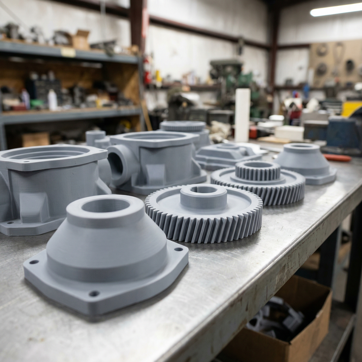 Vacuum casting masters
