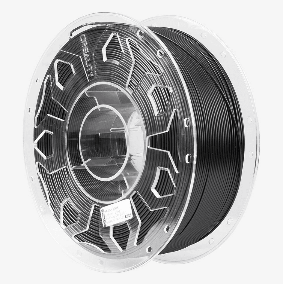 Black Creality 3D printer filament spool for durable prints – Create It 3D South Africa
