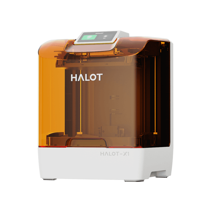 Creality Halot-X1 resin 3D printer with orange cover – Create It 3D South Africa
