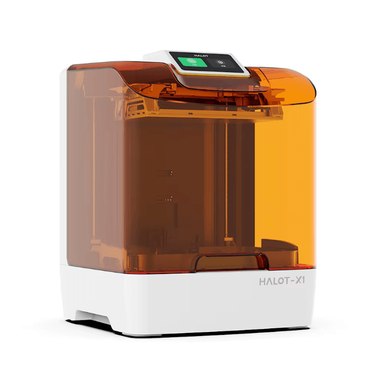 Creality Halot-X1 resin 3D printer with orange cover – Create It 3D South Africa