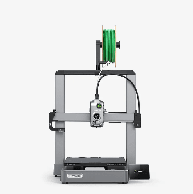 Creality 3D printer front view with green filament spool South Africa