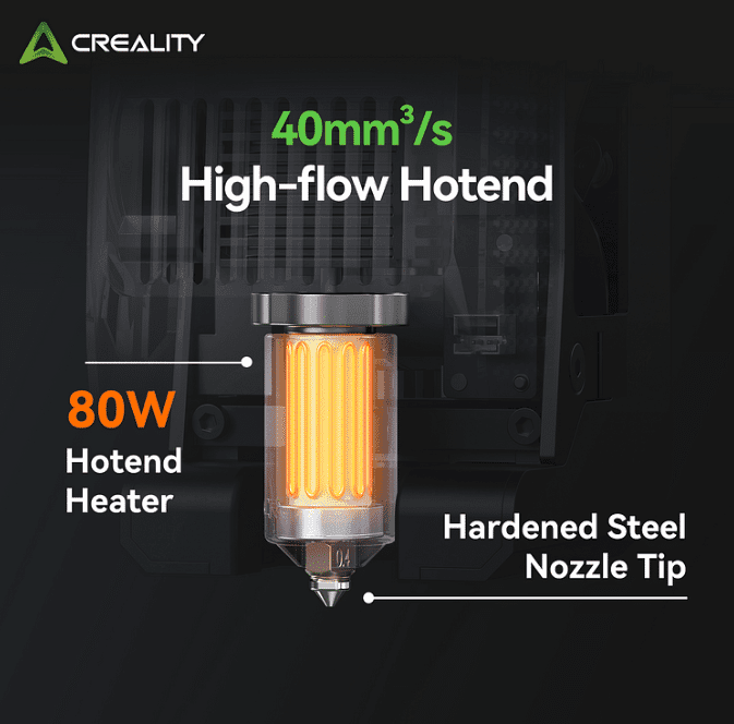 High flow hotend - K2 plus