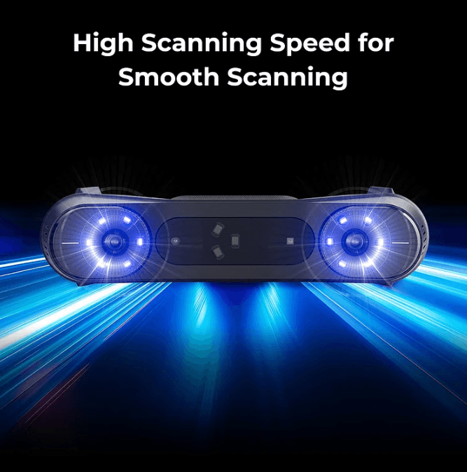 High scanning speedHigh-speed Raptor Pro 3D scanner for smooth and precise scanning, available from Create It 3D South Africa