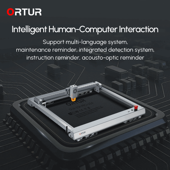 Ortur Laser Master intelligent human-computer interaction features South Africa