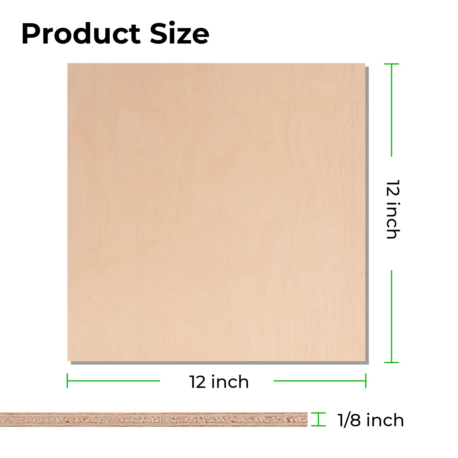 Birch Plywood Sheets 6pcs