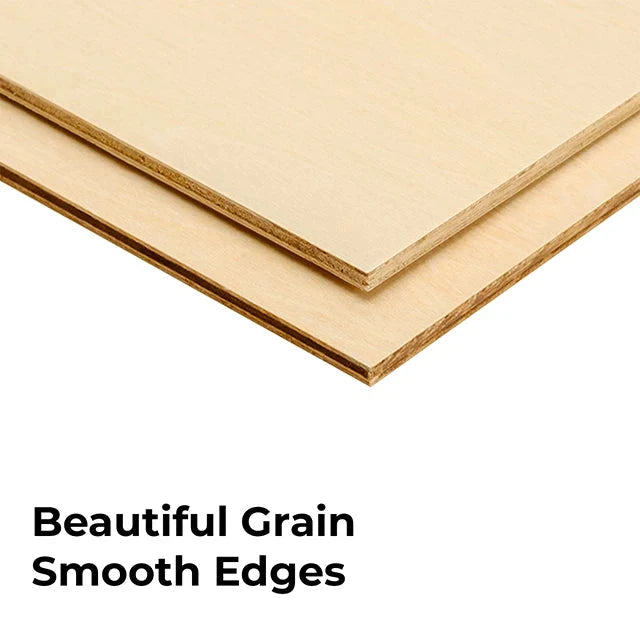 Basswood Plywood Sheets 3mm 12*12inch 30pcs