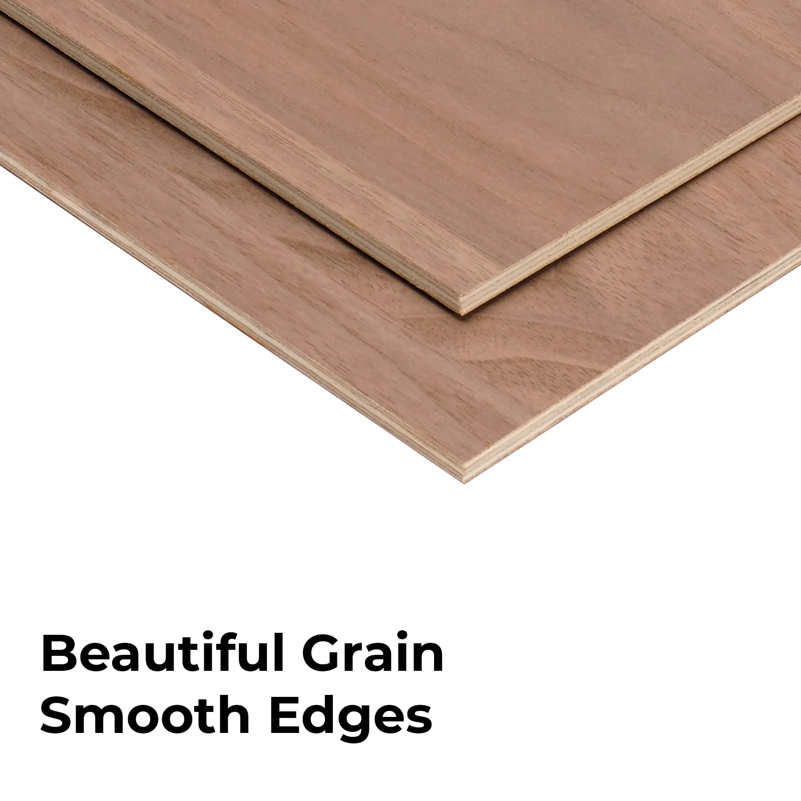 Walnut Plywood Sheets 3MM 30*30cm 6pcs