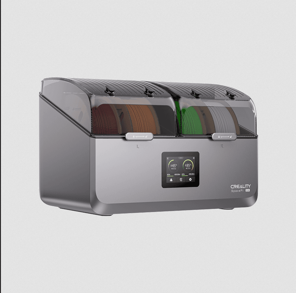 Creality Space Pi X4 dual-chamber filament dryer with smart display – Create It 3D South Africa
