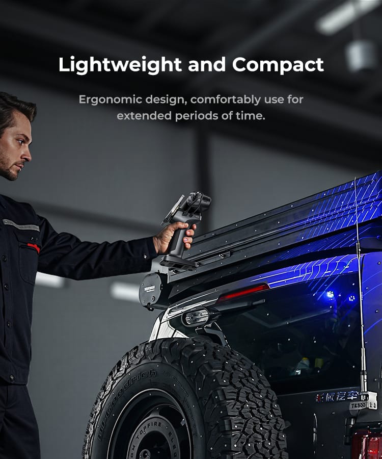 Creality 3D scanner in use for automotive scanning – portable 3D scanning South Africa