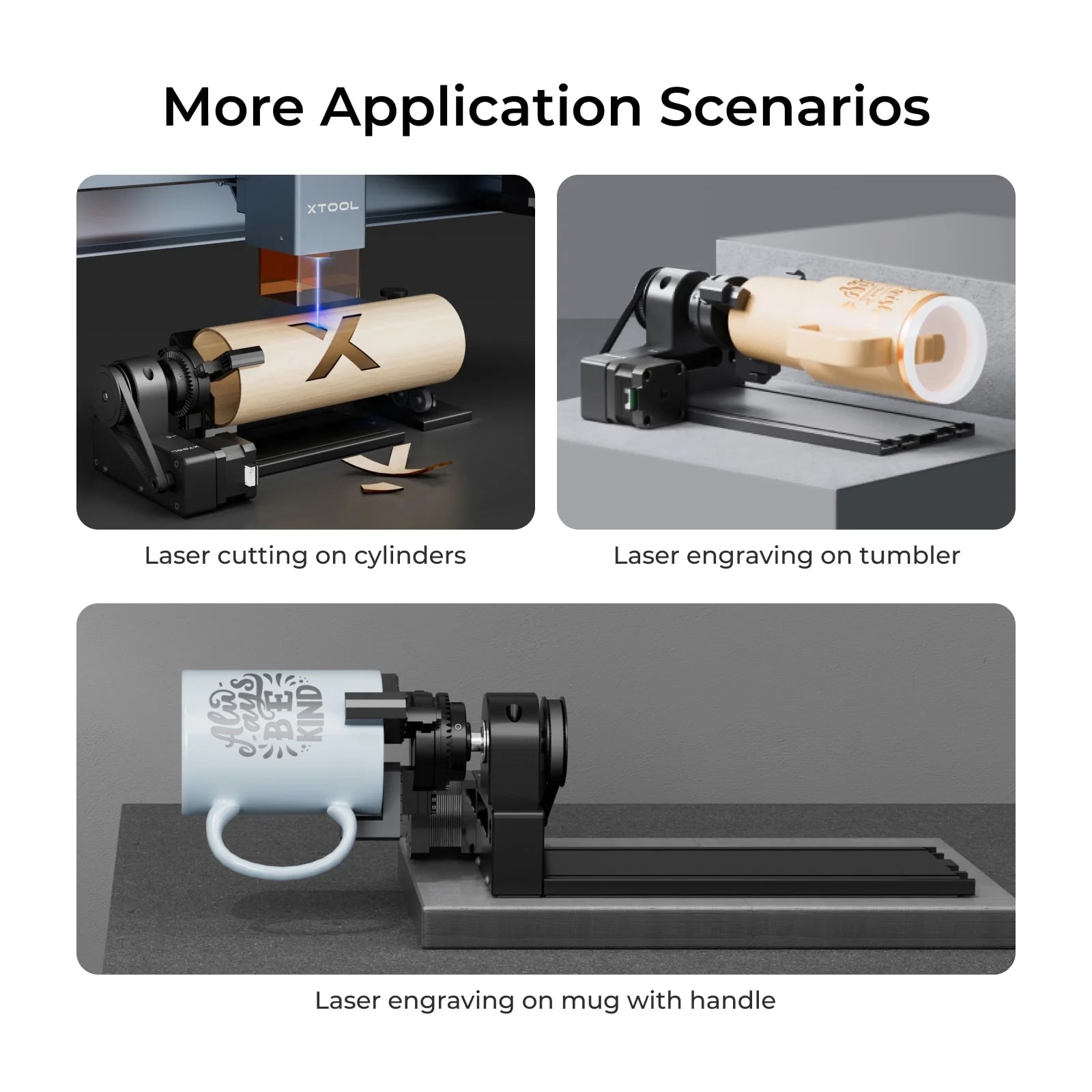 xTool RA2 Pro: Rotary Attachment 2 Pro-General Version