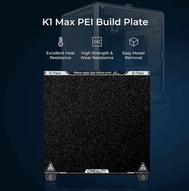 PEI Platform Kit 315x310 K1 Max